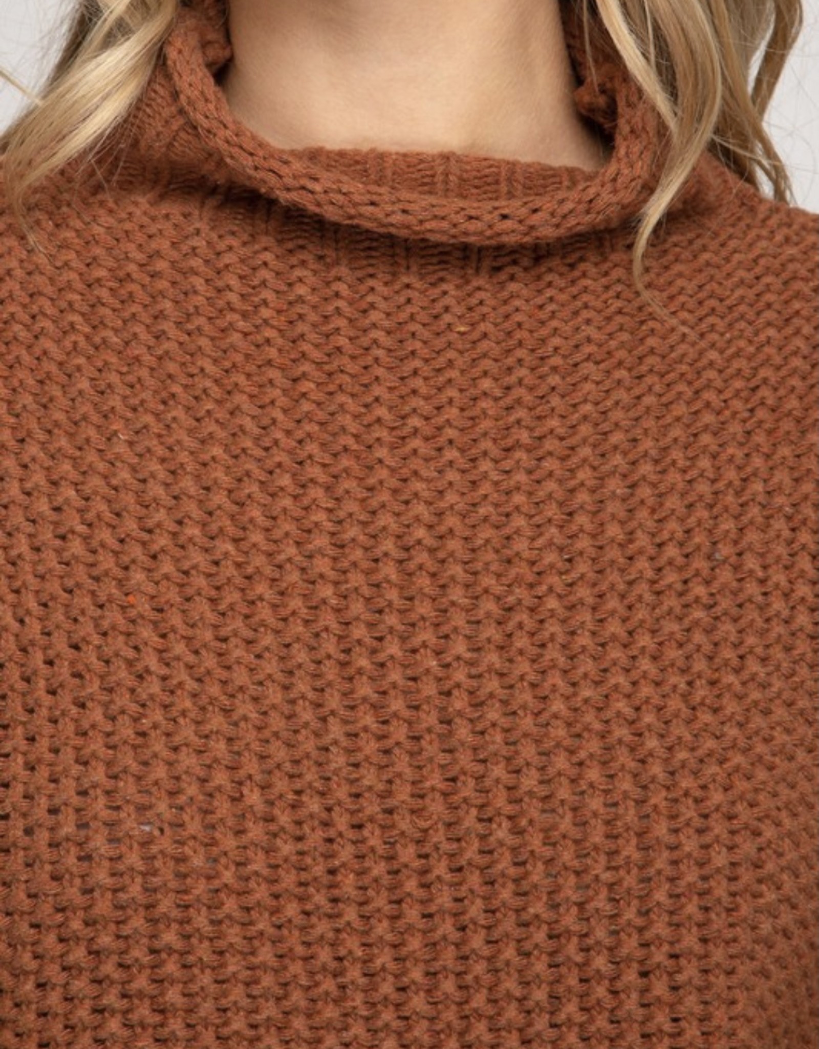 HUSH FINN knit turtleneck sweater