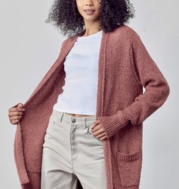 hush pink cardigan