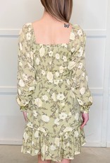HUSH JACQUELINE floral print dress