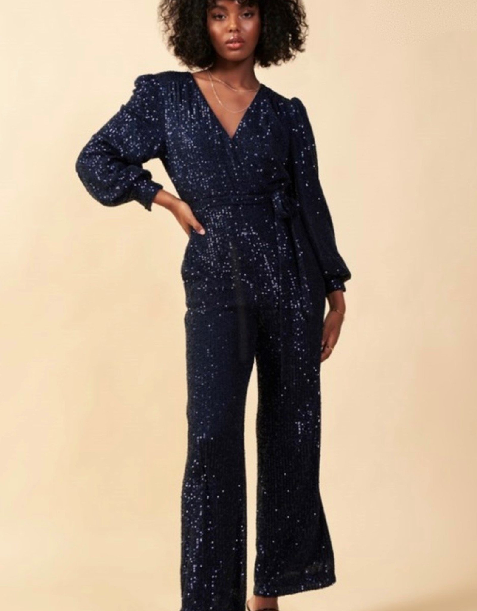 HUSH WYNONA sequin jumpsuit