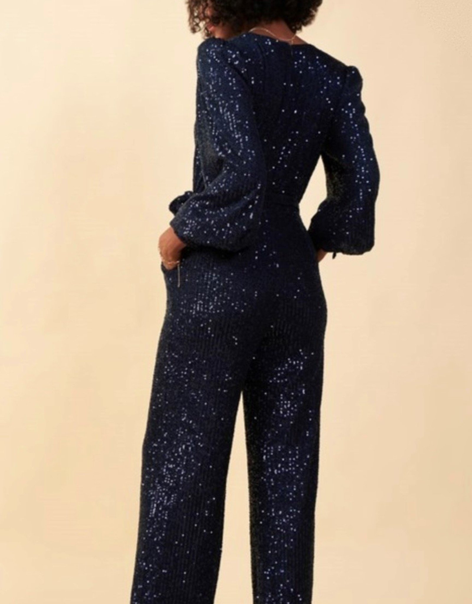 HUSH WYNONA sequin jumpsuit