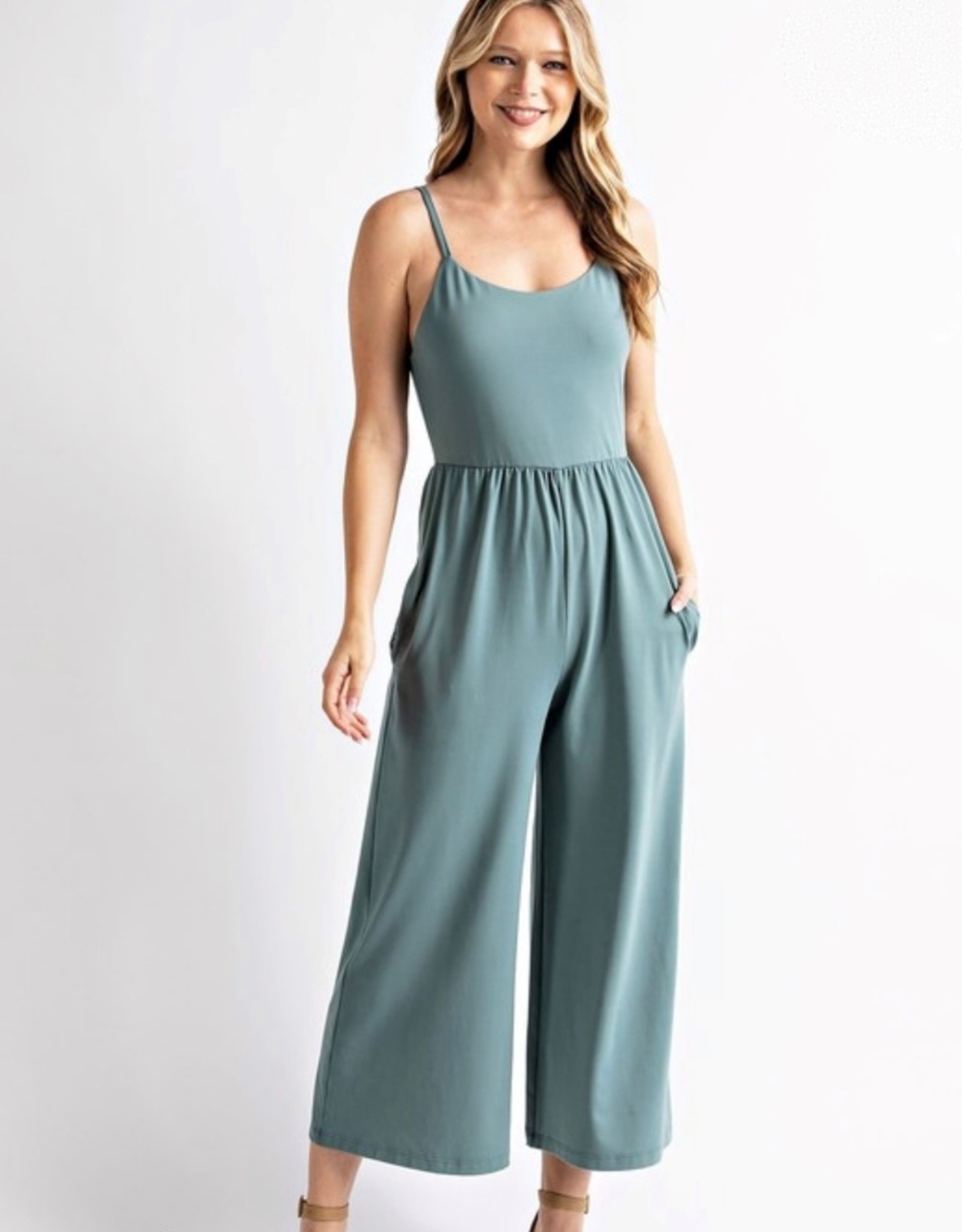 HUSH ARIELLA yoga fabric jumpsuit