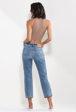 HUSH ELOISE mid rise straight leg jeans