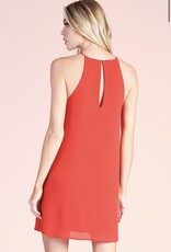 HUSH ERIKA sleeveless shift dress