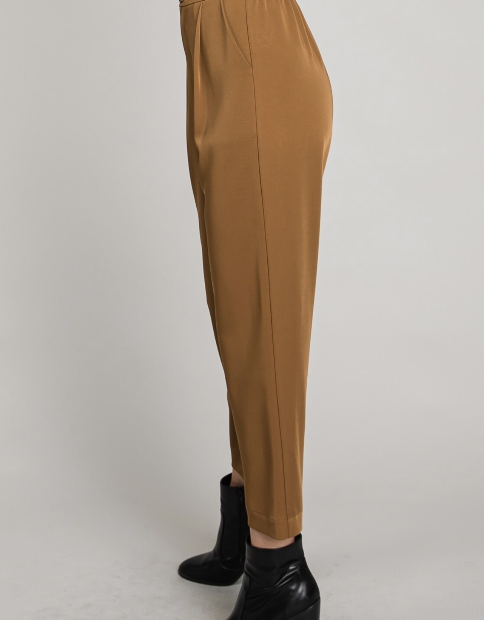 HUSH ELIANNA twill tapered trousers