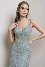 HUSH FIA embellished tulle gown