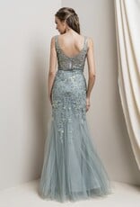 HUSH FIA embellished tulle gown