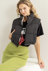 HUSH HARLEM reversible crop vest