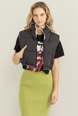 HUSH HARLEM reversible crop vest