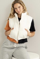 HUSH HARLEM reversible crop vest