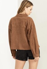 HUSH IVETTE vega suede jacket