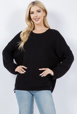 HUSH JOCELYN knit pullover sweater