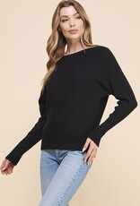 HUSH JAYLEEN basic ribbed sweater