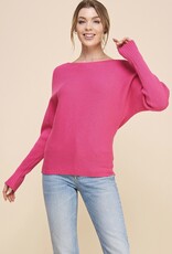 HUSH JAYLEEN basic ribbed sweater