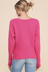 HUSH JAYLEEN basic ribbed sweater