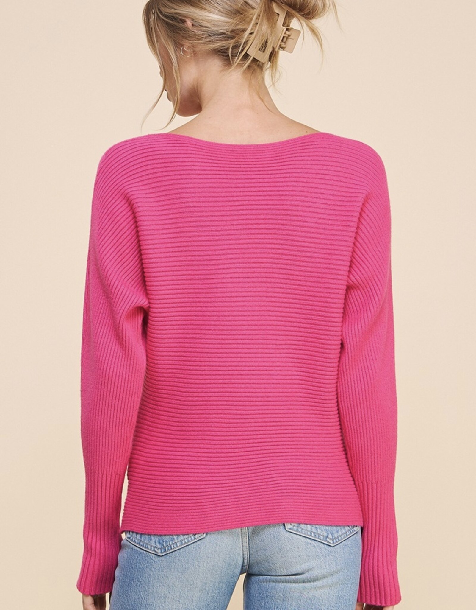 HUSH JAYLEEN basic ribbed sweater