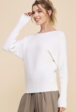 HUSH JAYLEEN basic ribbed sweater