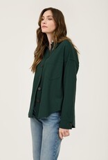 HUSH OAKLAND collared L/S shacket