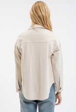 HUSH OAKLAND collared L/S shacket