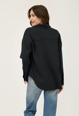 HUSH OAKLAND collared L/S shacket