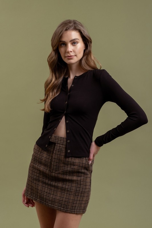 Hush avril button skirt hotsell