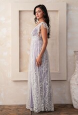 HUSH AMELIA sequin glitter gown