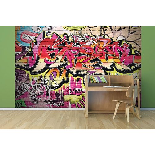 City Graffiti Wall Mural City Graffiti Wall Mural