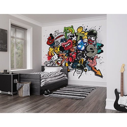 Spray Paint Wall Mural Spray Paint Wall Mural