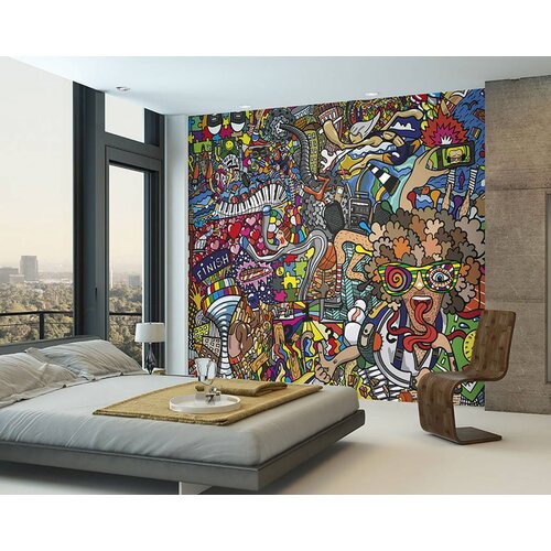 Sports Illustrations Wall Mural Sports Illustrations Wall Mural