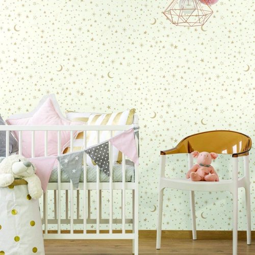 Twinkle little star - White/Gold Twinkle little star - White/Gold
