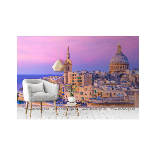 Sunset view Valletta, Malta Sunset view Valletta, Malta