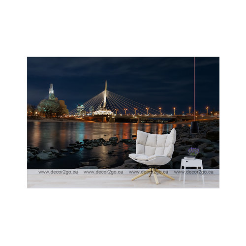 Provencher Bridge, Winnipeg City. Provencher Bridge, Winnipeg City.