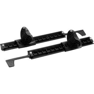 Sealect Designs Footbrace Adjustable Black Std Rod (Pair)