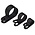 Sealect Designs Sealect Designs Cable Clamp 3/8" x 1/8" Black Nylon (25 Pack)