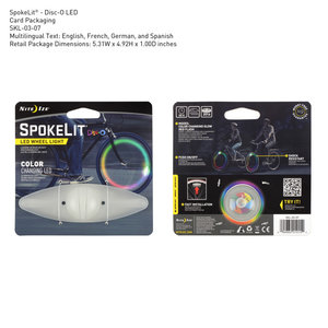 Nite Ize SpokeLit® Wheel Light - Disc-O