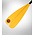 Werner Werner Vibe FG Adjustable 2PC Yellow 68"-84"