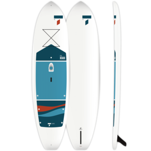 Tahe Outdoors Tahe Beach Cross Tough-Tec SUP 11' Blue/White 2021 SALE