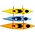 Malone Malone SlingThree Triple Kayak Storage System