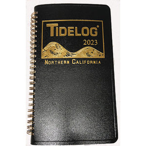 Tidelog Book Northern California SF Bay 2023 Black