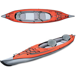Advanced Elements AdvancedFrame Convertible Kayak 15' Red/Gray CLOSEOUT