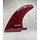 O'Fish'L Surfboard/SUP Fins 6.5" Red- CLEARANCE