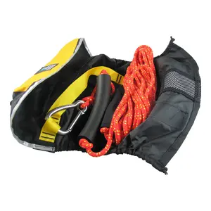 North Water North Water Dynamic Tow Line 35' Yellow/Black