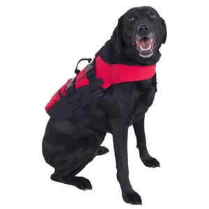 NRS NRS CFD Dog Life Jacket Red MD SALE