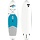 Tahe Outdoors Tahe Beach Cross Tough-Tec SUP 10' Pack Wht/Blue/Grey  SALE