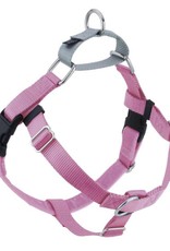 2 Hounds Design 1" Freedom Harness and Leash - Rose