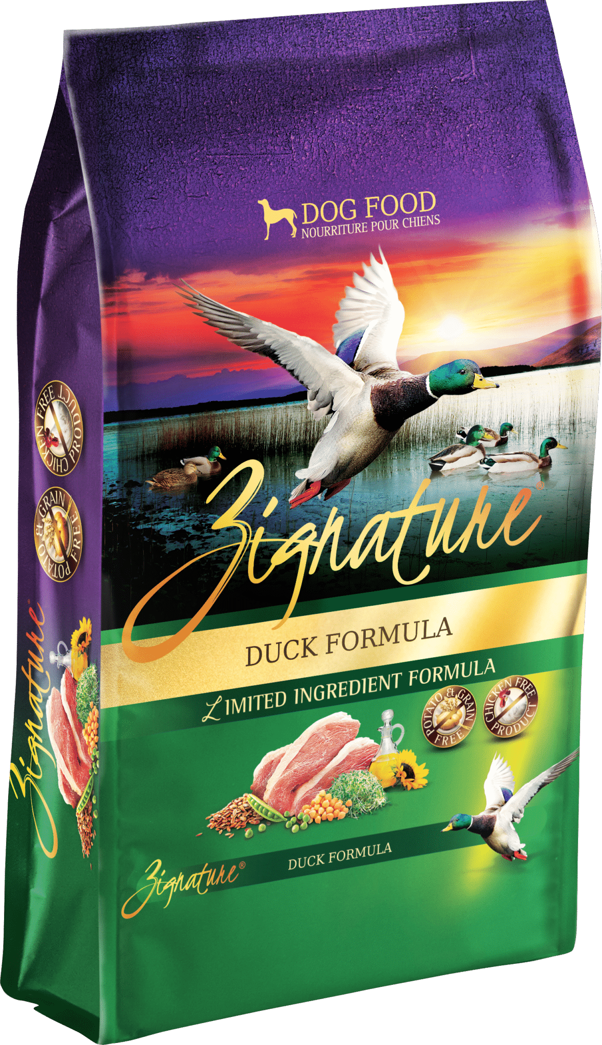 Zignature Duck Dog Food Furchild