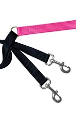 2 Hounds Design 1" Freedom Harness and Leash - Hot Pink