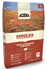 Acana Acana Singles Beef & Pumpkin Dog Food