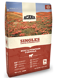 Acana Singles Beef & Pumpkin Dog Food - Furchild