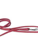 Dogline Dogline 1/2" Pink Leather Lead